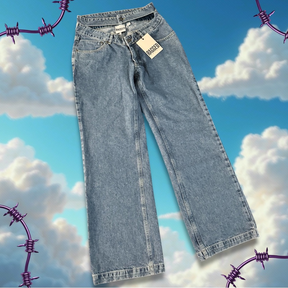The Ragged Priest Bug Jean - Light Blue